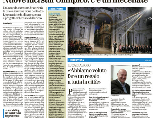 Nuove luci sull’Olimpico: c’è un mecenate